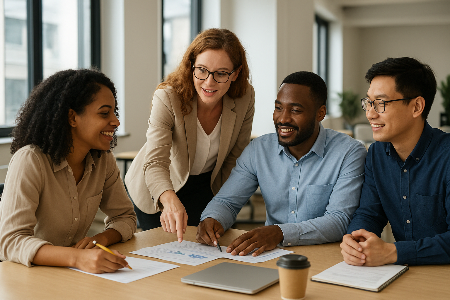 オフィスでのコラボレーション